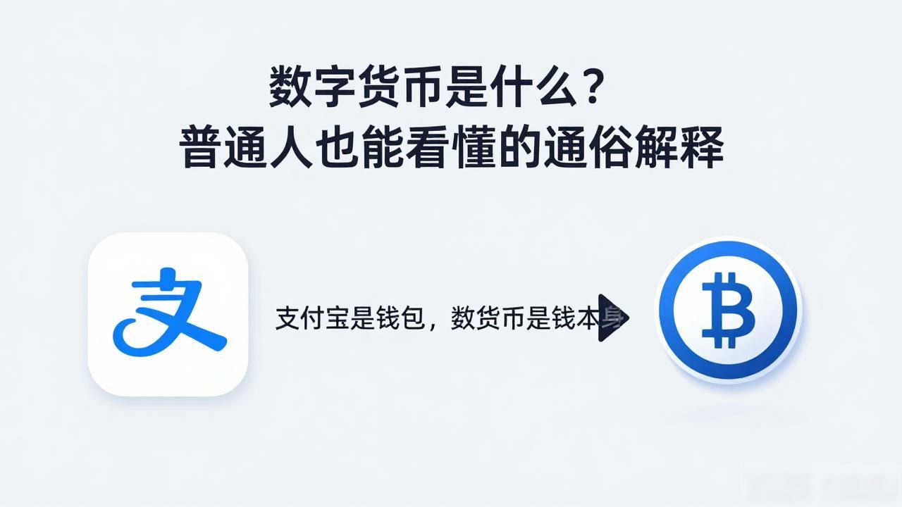 数字货币是什么？普通人也能看懂的通俗解释