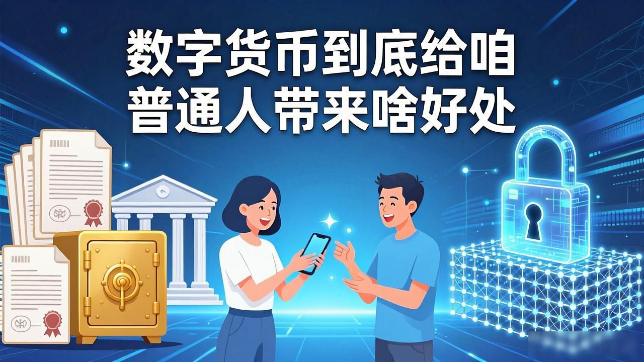 数字货币到底给咱普通人带来啥好处
