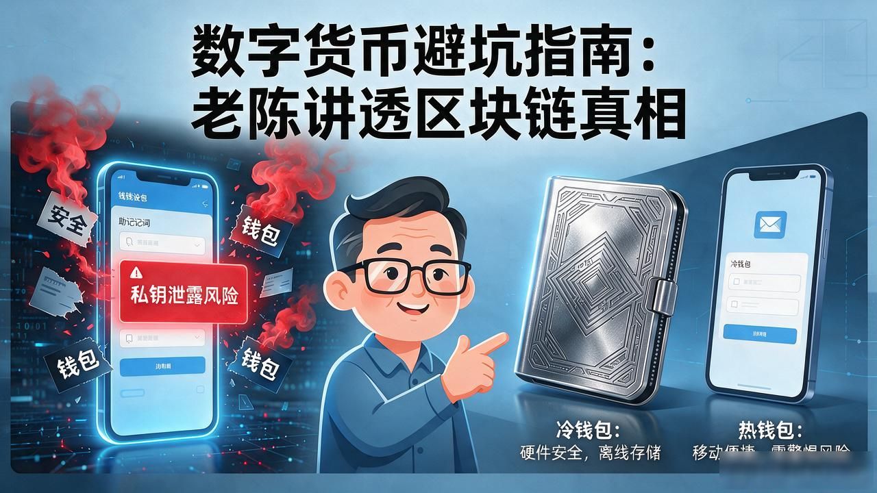 数字货币避坑指南：老陈讲透区块链真相