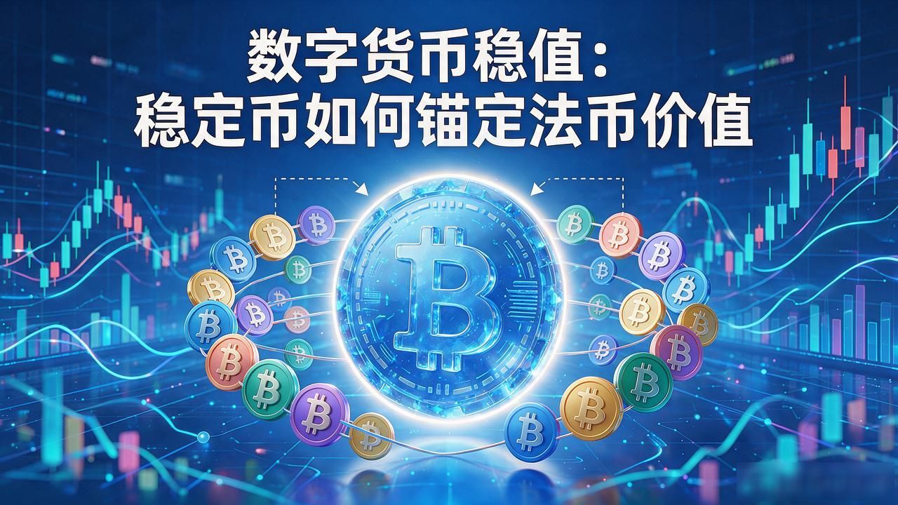 数字货币稳值：稳定币如何锚定法币价值