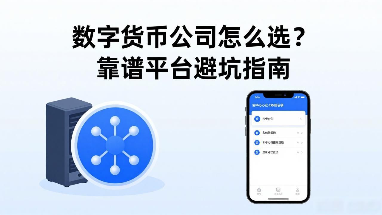 数字货币公司怎么选？靠谱平台避坑指南