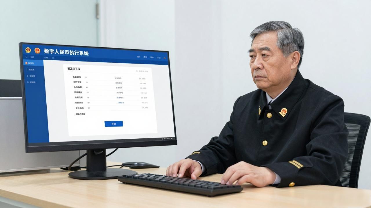 中国人民法院数字货币进了执行局，老法官说效率真上来了
