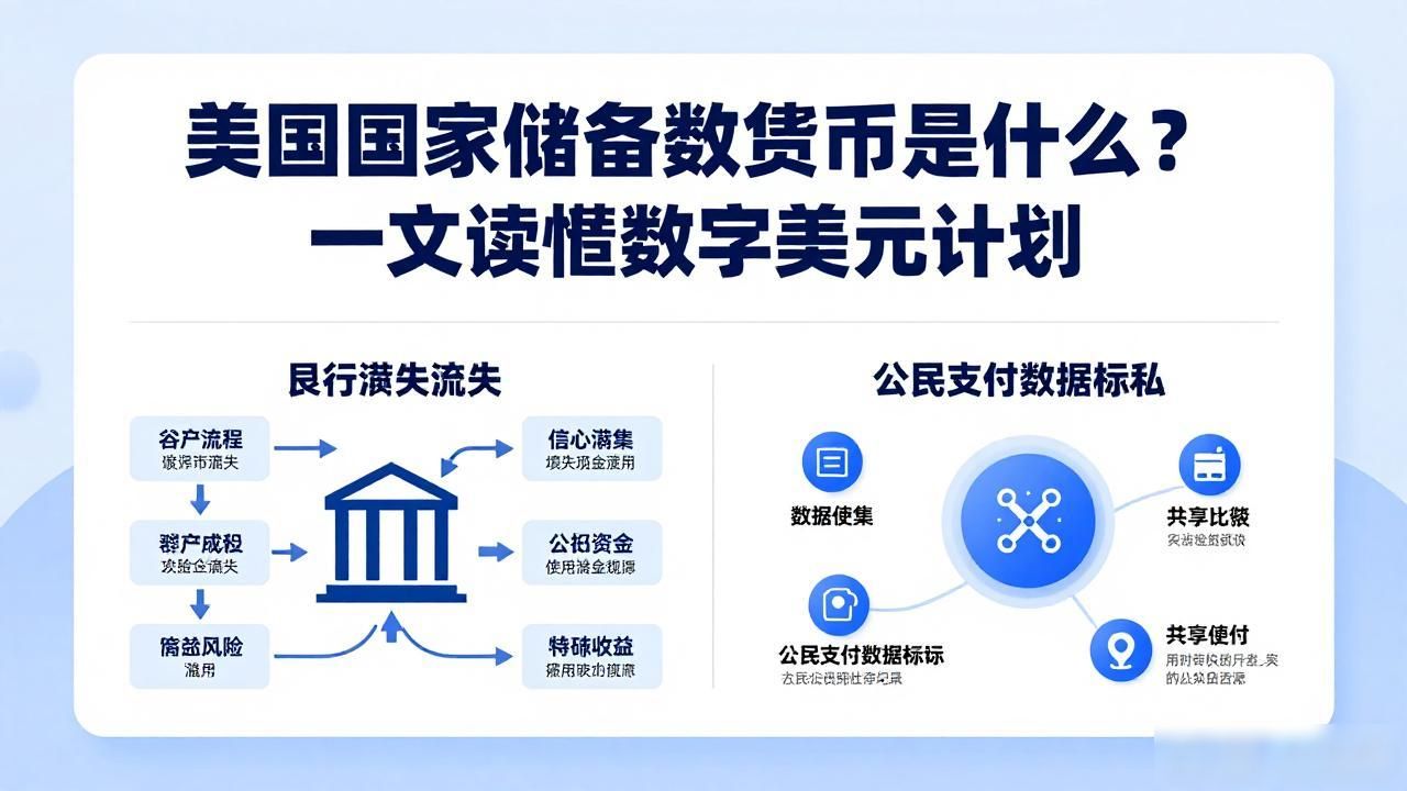 美国国家储备数字货币是什么？一文读懂数字美元计划