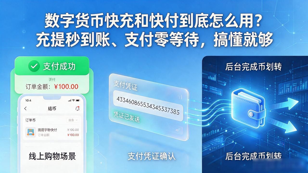 跨境支付USDT秒到账解决方案_数字货币快充和快付_数字货币快充快付原理