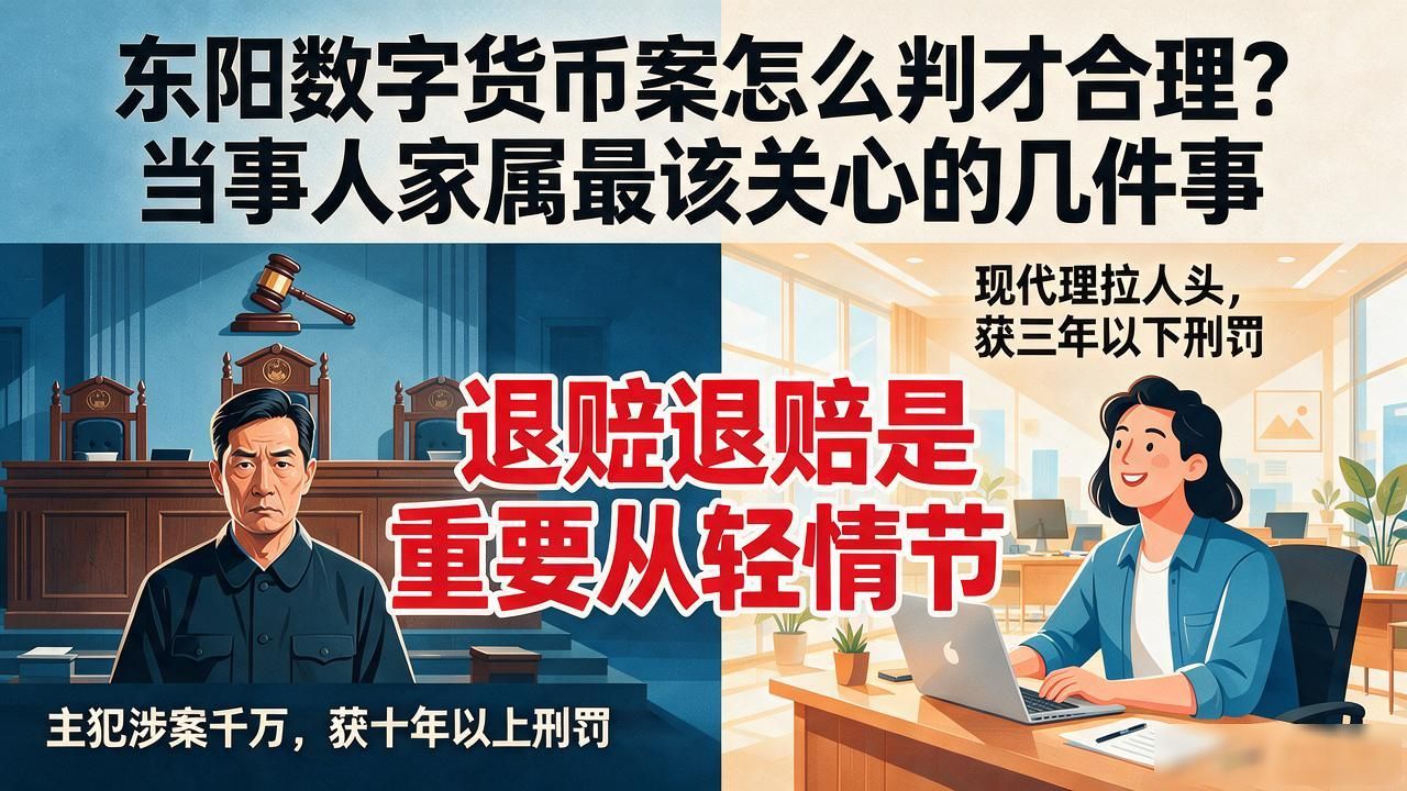 东阳数字货币案怎么判才合理？当事人家属最该关心的几件事
