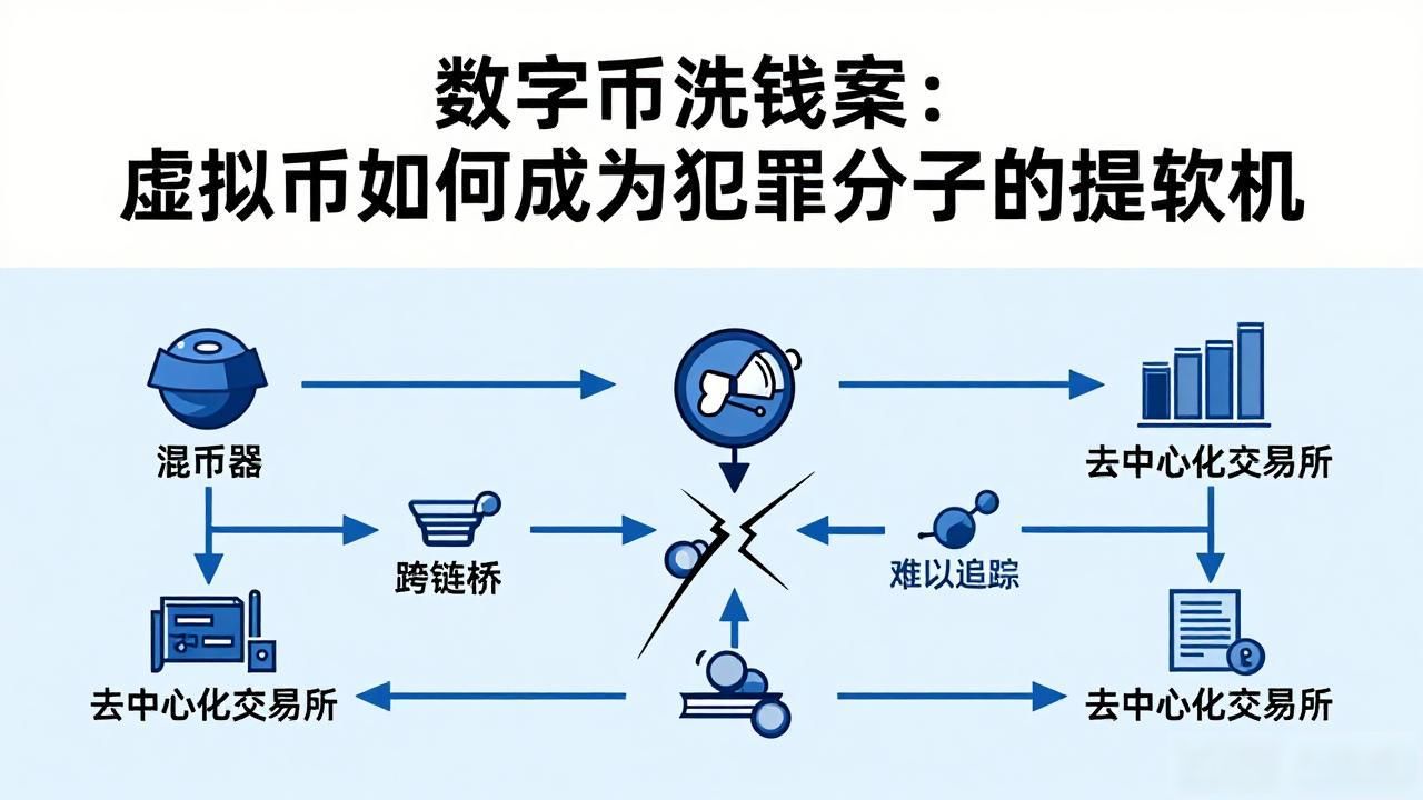 数字货币洗钱案：虚拟币如何成为犯罪分子的提款机
