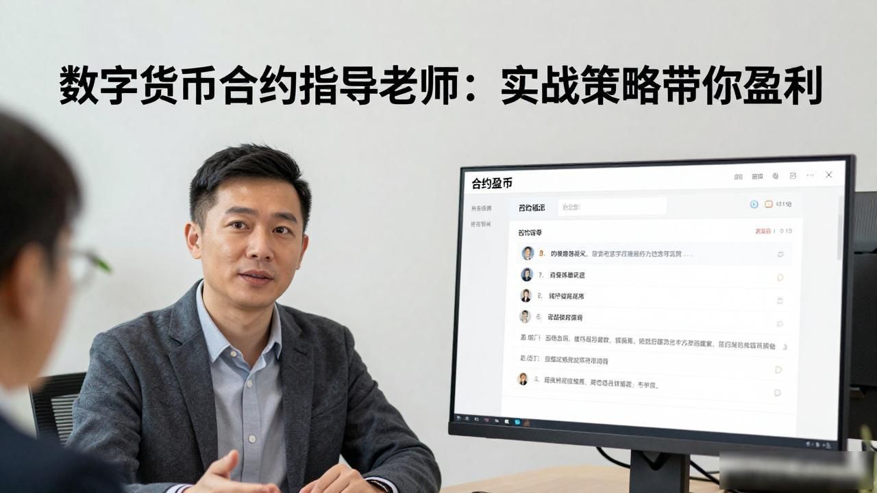 数字货币合约指导老师：实战策略带你盈利