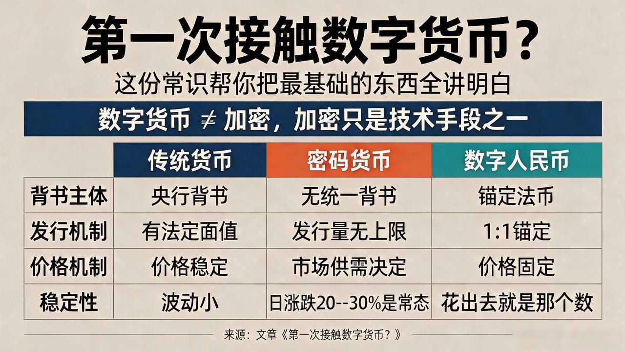 第一次接触数字货币？这份常识大全帮你把最基础的东西全讲明白