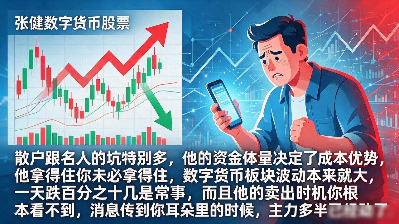 张健数字货币股票到底买了哪些？散户跟着买前必须搞清这几点