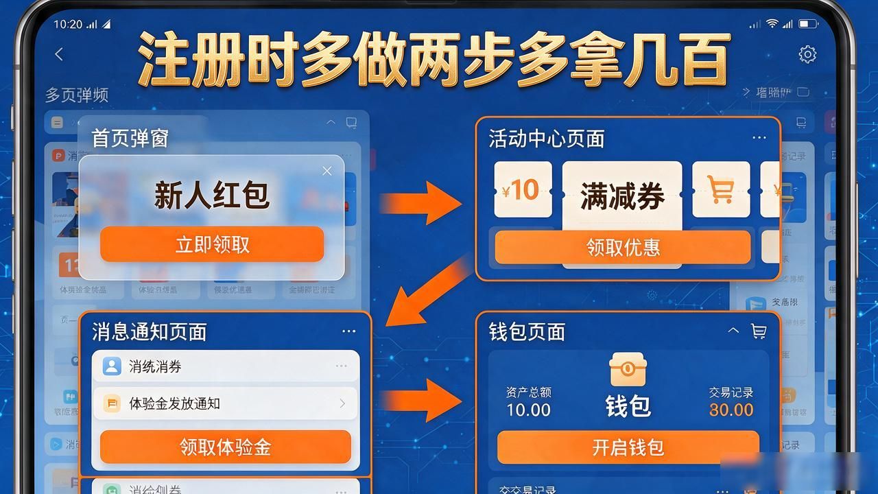 数字货币新人红包怎么领？注册时多做两步多拿几百
