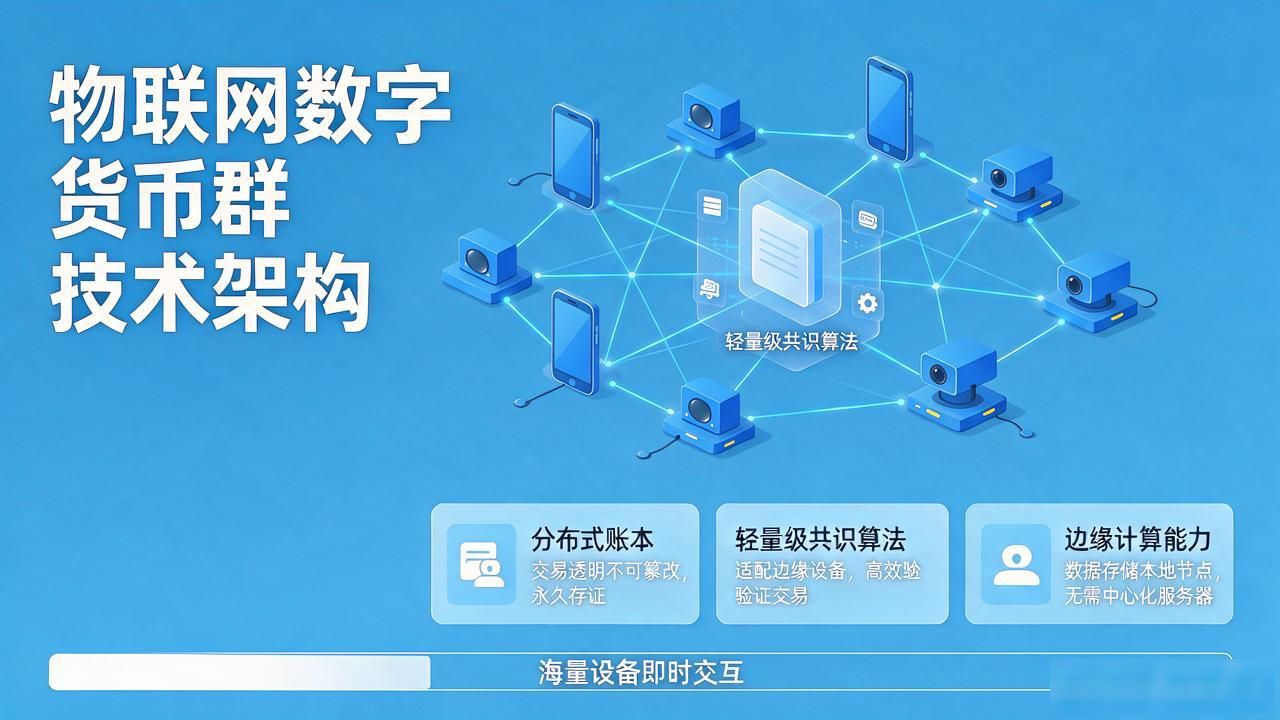 物联网数字货币群是什么？一文看懂智能设备的金融新玩法