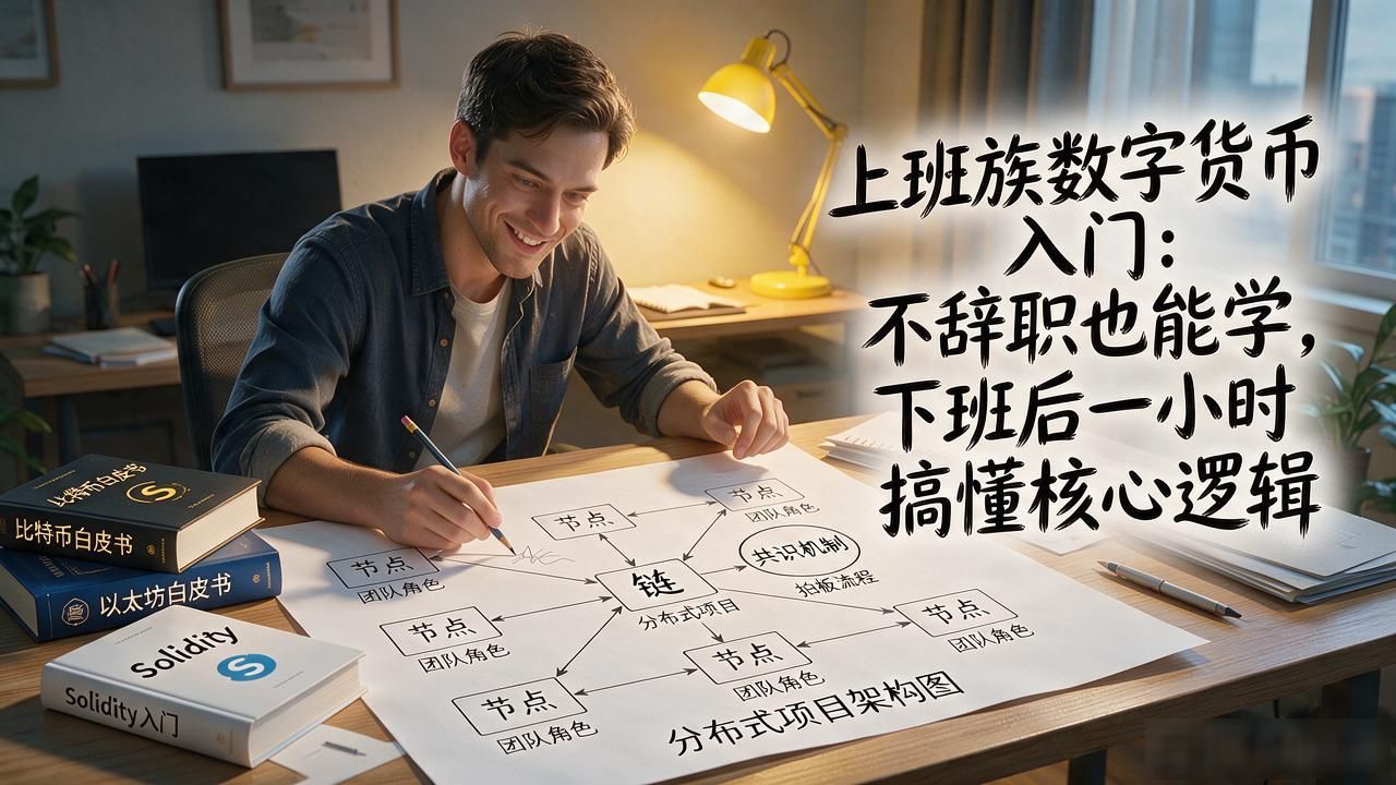 职场数字货币学习_职场人如何学习数字货币底层逻辑_深圳上班族利用碎片时间学区块链