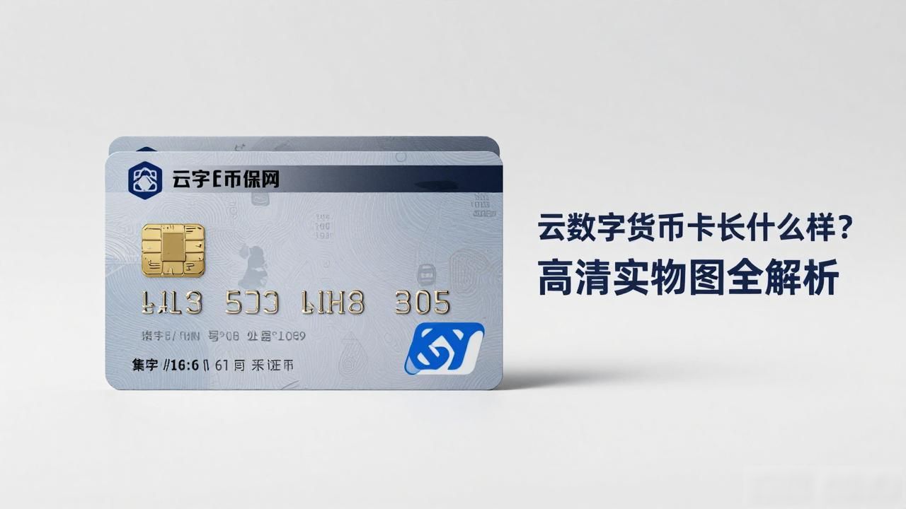 云数字货币卡长什么样？高清实物图全解析