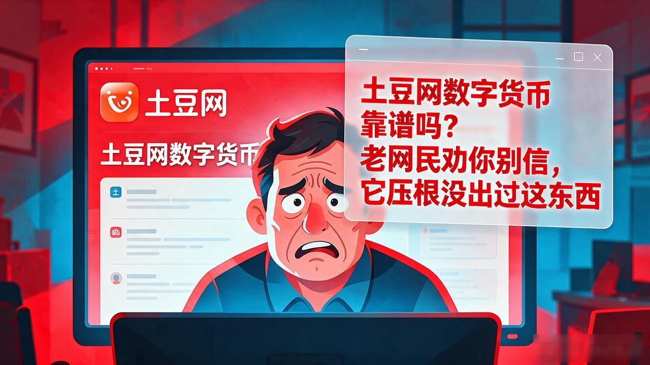 土豆网数字货币靠谱吗？老网民劝你别信，它压根没出过这东西