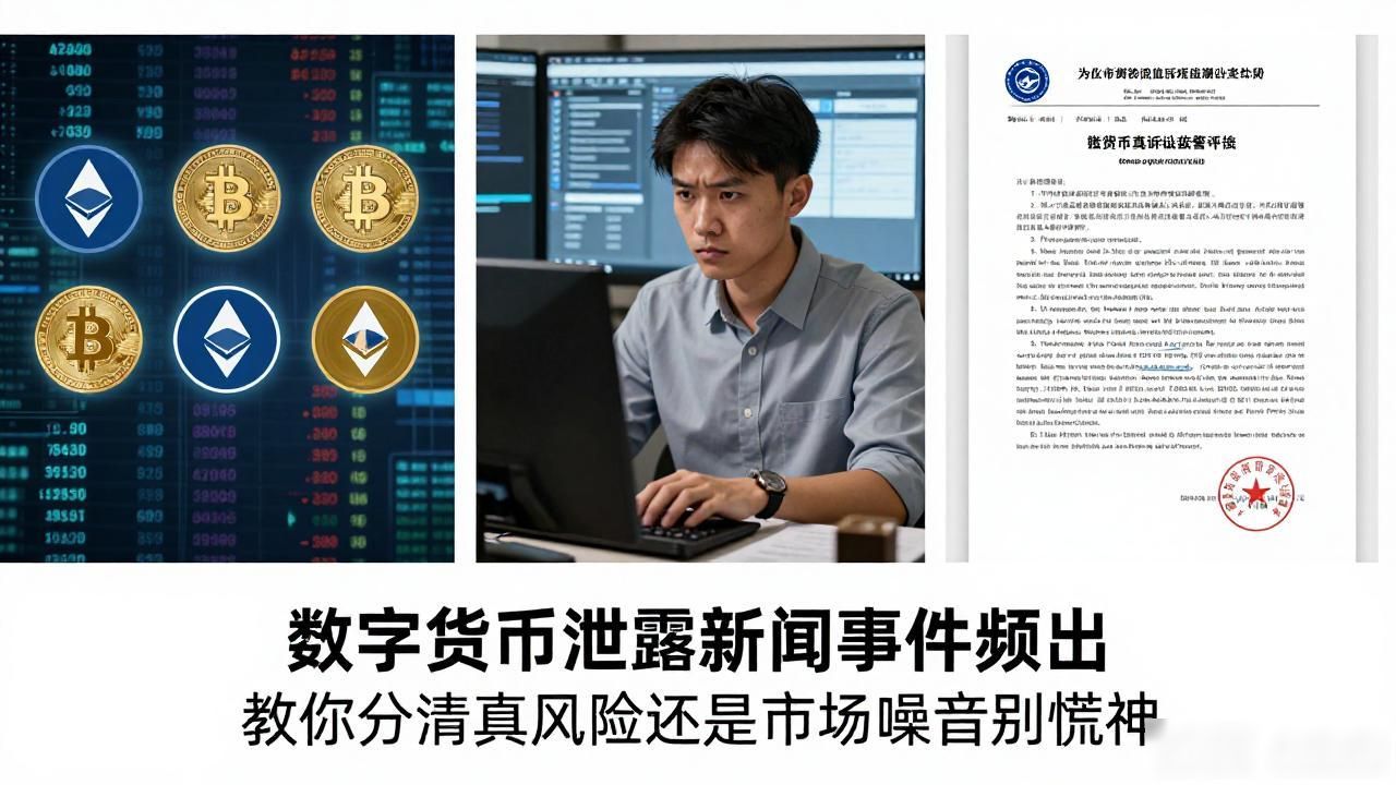 数字货币泄露新闻事件频出 教你分清真风险还是市场噪音别慌神