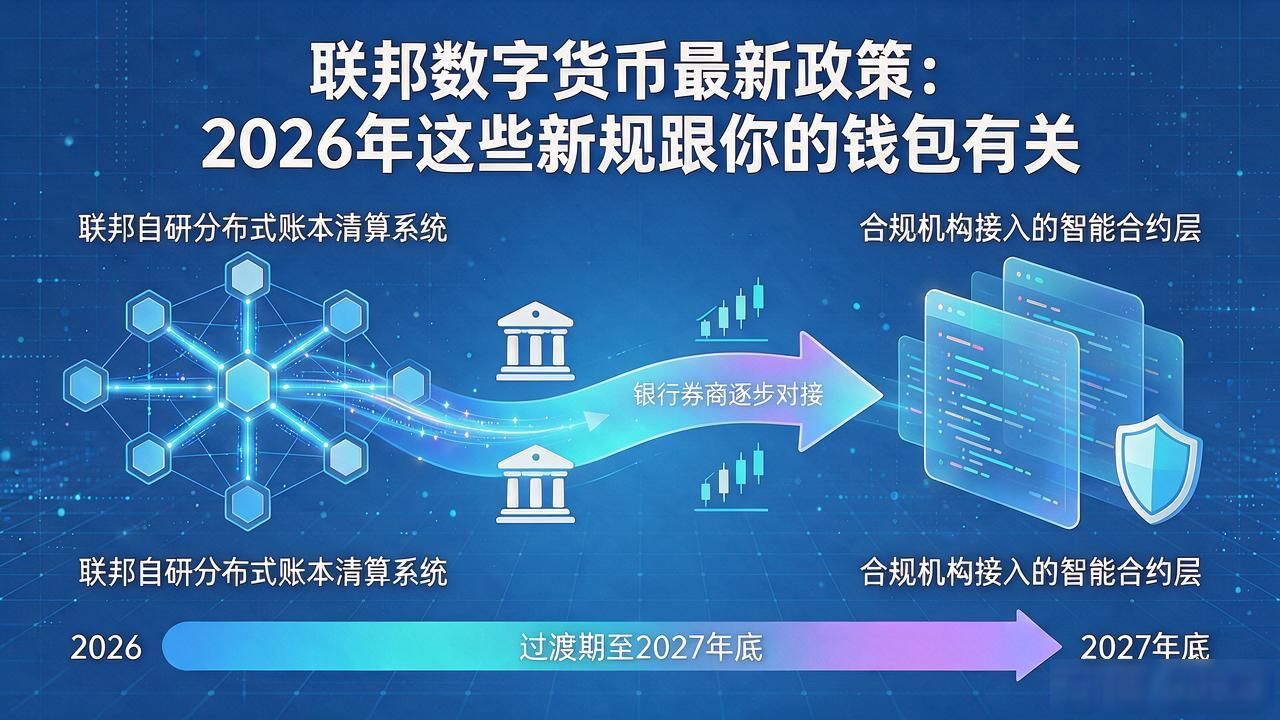 联邦数字货币最新政策：2026年这些新规跟你的钱包有关
