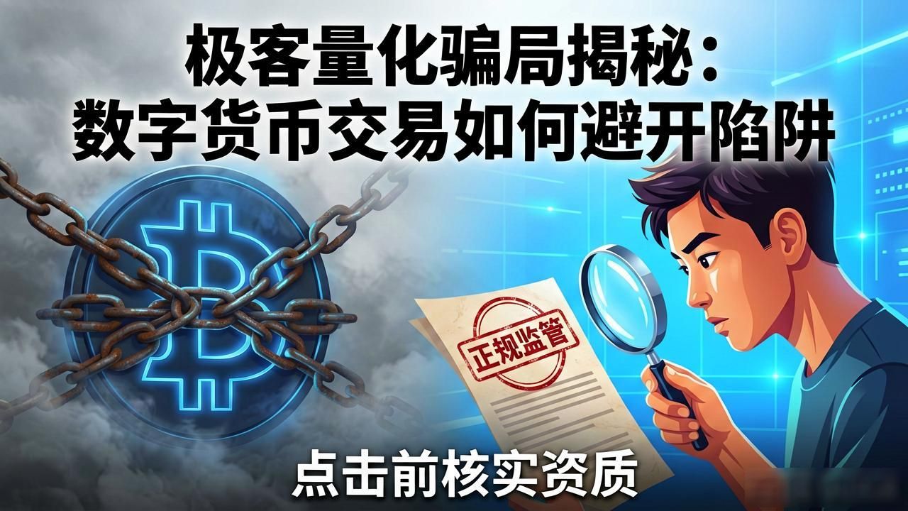 识别量化交易陷阱_极客量化数字货币被骗_警惕数字货币骗局