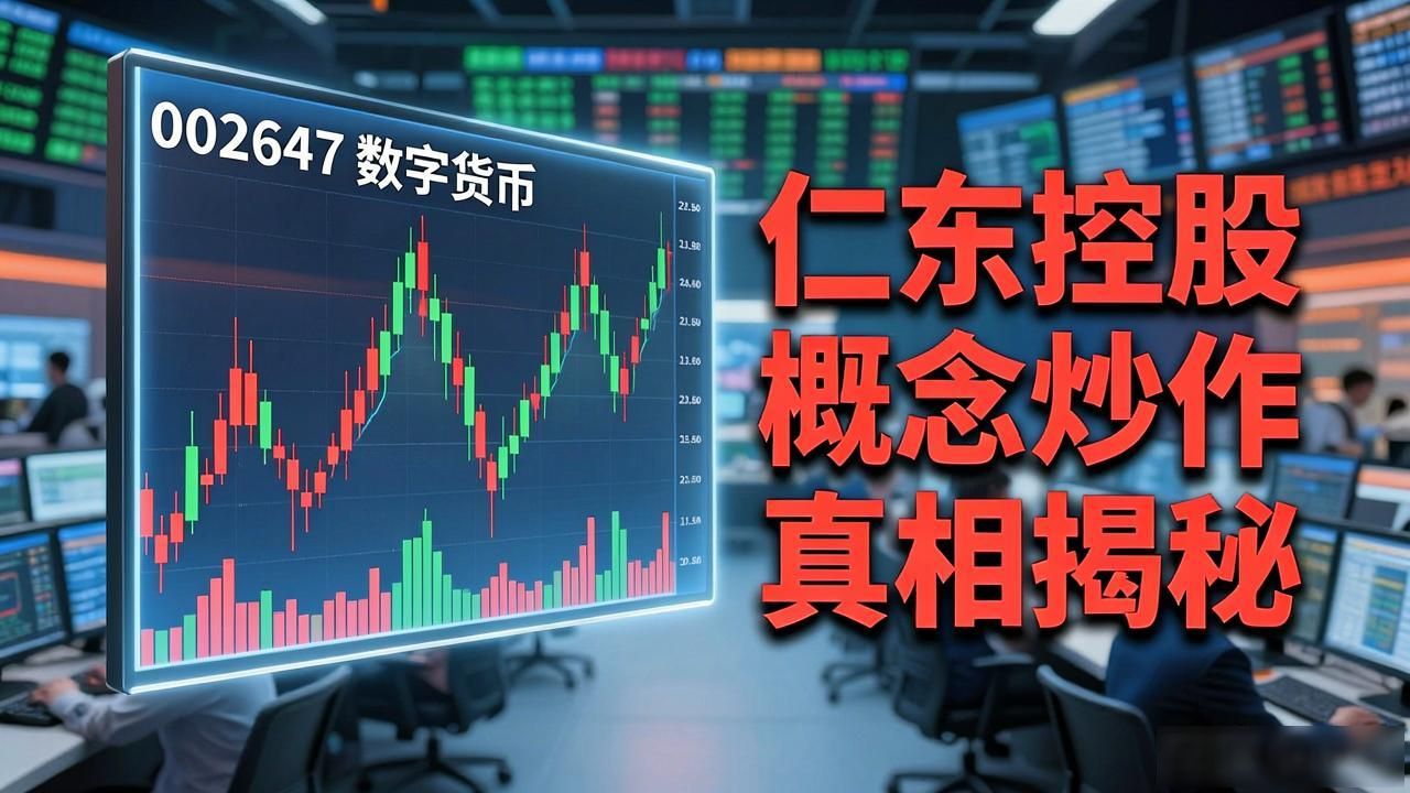 002647数字货币：仁东控股概念炒作真相揭秘