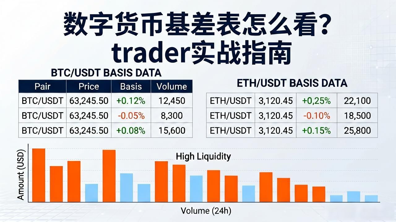 交易员如何利用基差表把握市场机会_主流币种基差数据分析_数字货币基差表