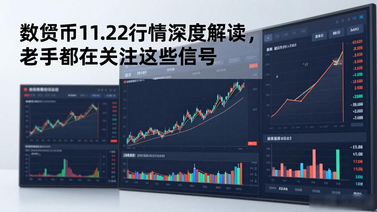 数字货币11.22行情深度解读，老手都在关注这些信号