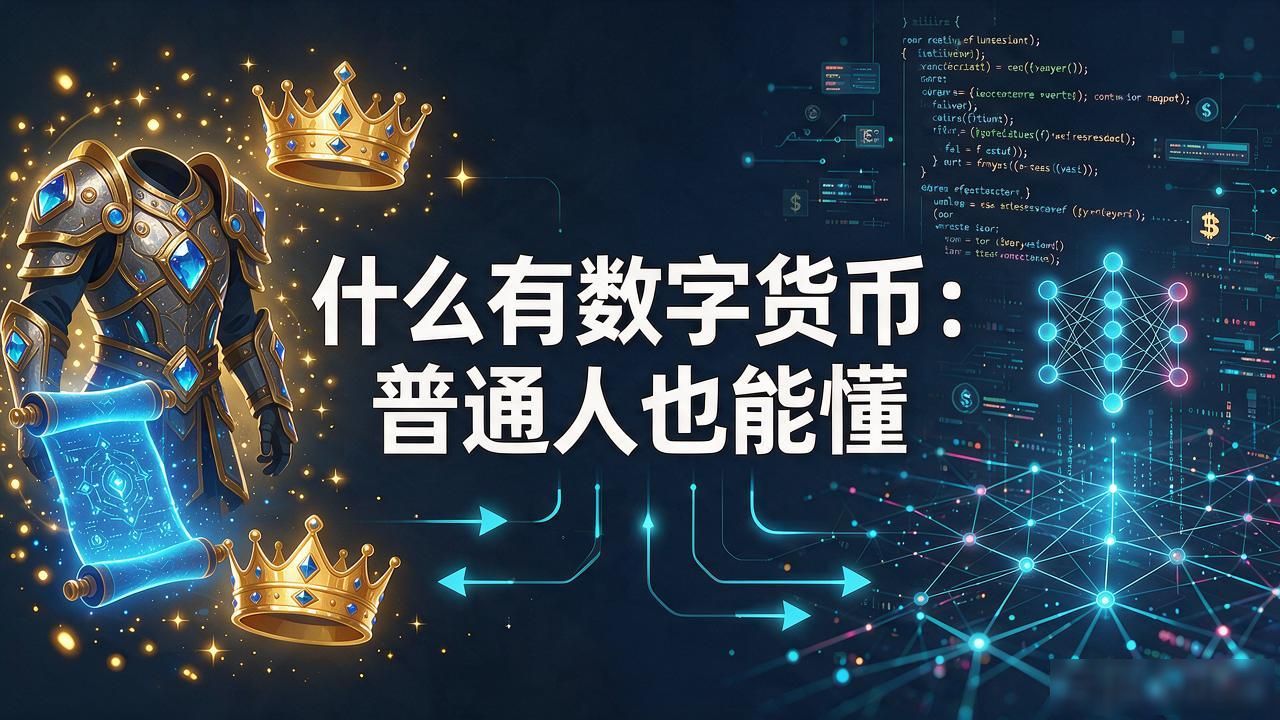 什么是数字货币：普通人也能懂