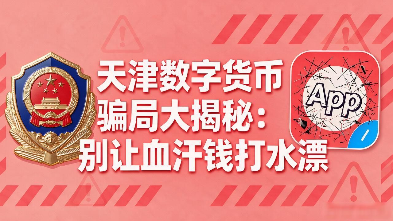 天津数字货币骗局大揭秘：别让血汗钱打水漂
