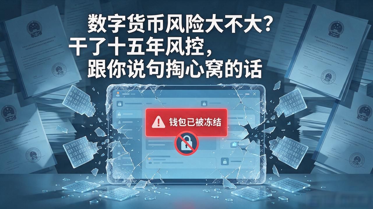 数字货币风险大不大？干了十五年风控，跟你说句掏心窝的话