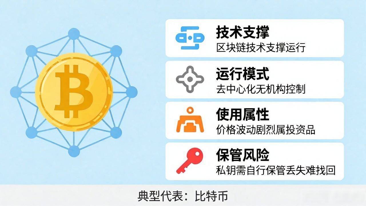 数字货币是什么？一文讲清楚三种常见类型