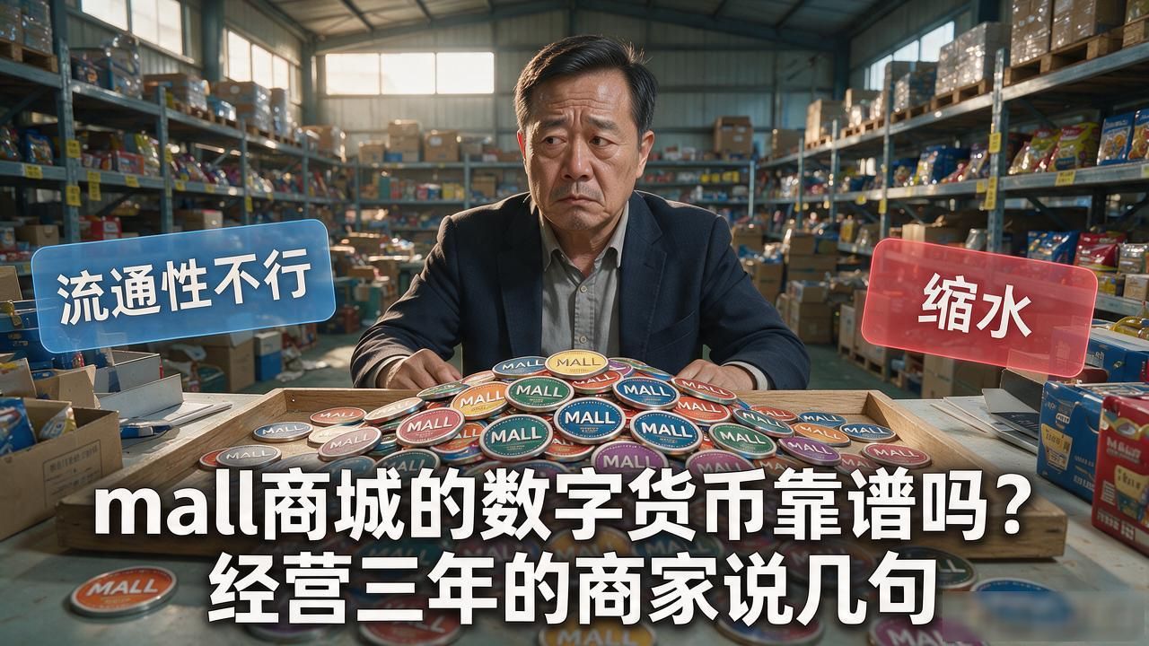 mall商城的数字货币靠谱吗？经营三年的商家说几句