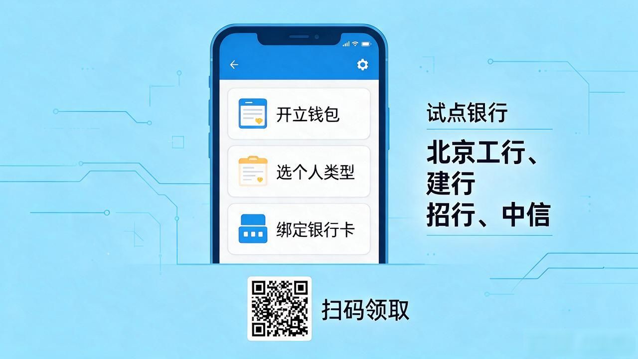 北京怎么领取数字货币？打开APP三步就能领