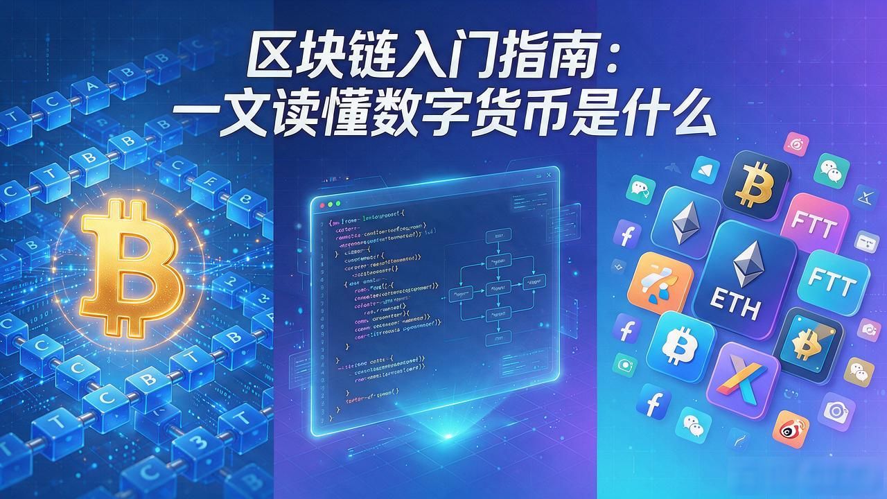 区块链入门指南：一文读懂数字货币是什么