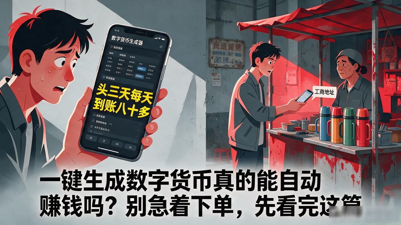 一键生成数字货币真的能自动赚钱吗？别急着下单，先看完这篇