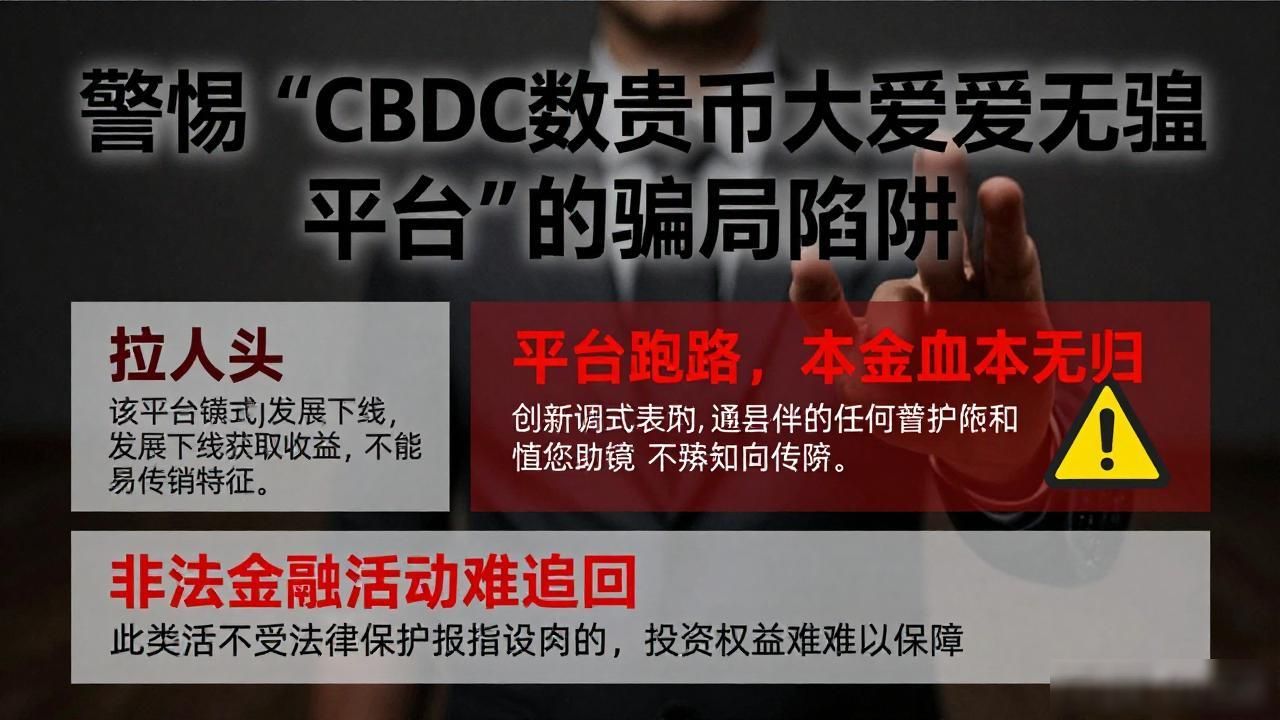 央行数字货币诈骗_CBDC大爱无疆平台骗局_cbdc数字货币大爱无疆平台