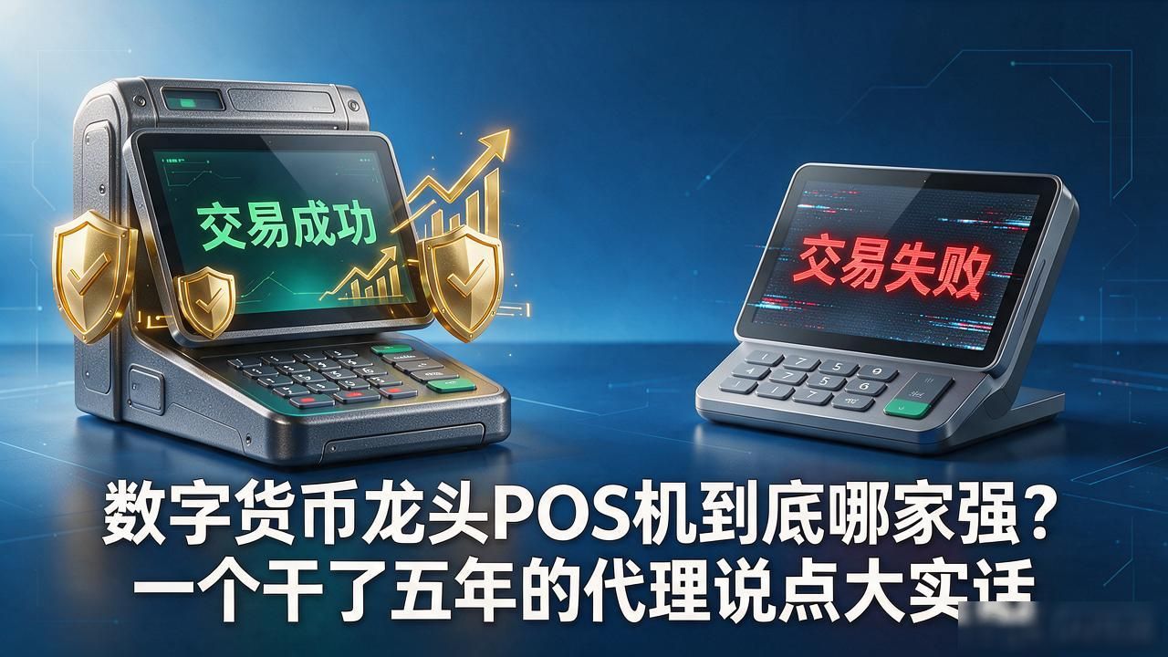 数字货币龙头POS机到底哪家强？一个干了五年的代理说点大实话