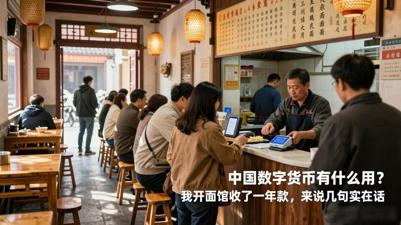 中国数字货币有什么用_面馆数字人民币离线支付解决WiFi信号问题_面馆数字人民币手续费省下钱