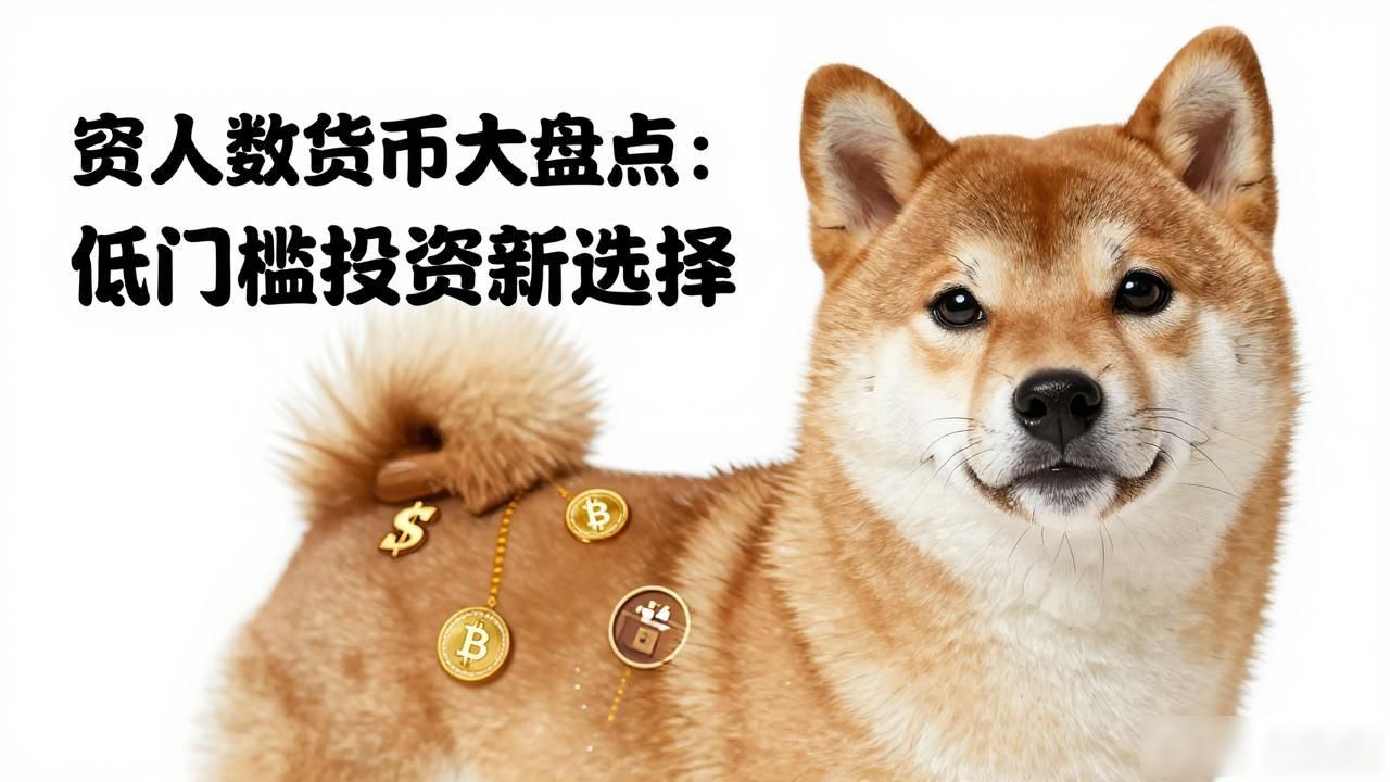 穷人数字货币大盘点：低门槛投资新选择
